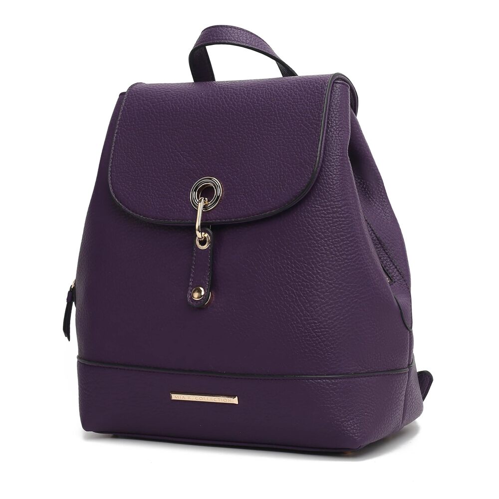 1120 Backpack Purse Vegan Leather Top-Handle – Fashion Multi Pocket Travel